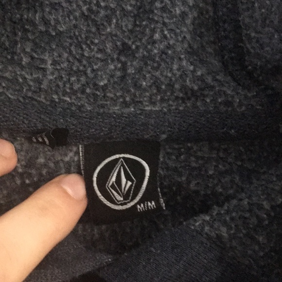 Navy Blue Volcom hoodie - Picture 2 of 2